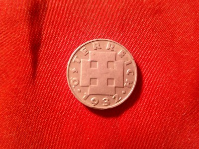 Moneda 5 groschen Austria 1932 Cu-Ni cal. F.Buna foto