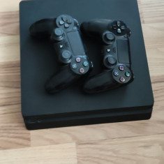 Consola PS4 Sony Playstation 4 , 500 GB, Neagra + 2 Controllere