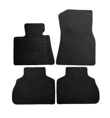 Set covorase auto mocheta Bmw X7 (G07) 5 locuri 2018-&amp;amp;gt; , Negru, 4 buc. foto