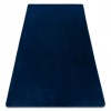 Covor modern de spălat POSH shaggy albastru inchis, antiderapant, gros, 80x150 cm