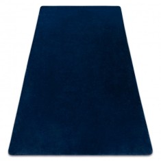 Covor modern de spălat POSH shaggy albastru inchis, antiderapant, gros, 120x160 cm