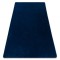 Covor modern de spălat POSH shaggy albastru inchis, antiderapant, gros, 80x150 cm