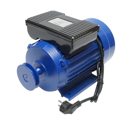 Motor electric monofazat 3KW, 220V, stator 160x110mm, motor cu fir aluminiu si protectie termica Breckner Germany foto
