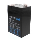 Acumulator plumb acid Well 6V 4.5AH