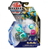 Figurina metalica Bakugan Evolutions, Platinum Power Up S4, Sectanoid, 20138082