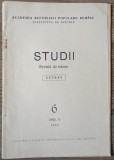 Studii si materiale de istorie moderna - Gh. Haupt, Gh. Georgescu-Buzau// dedicatie Fl. Constantiniu