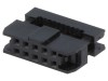 Mufă IDC Mamă 10 PIN Aurit 1mm fără Presare