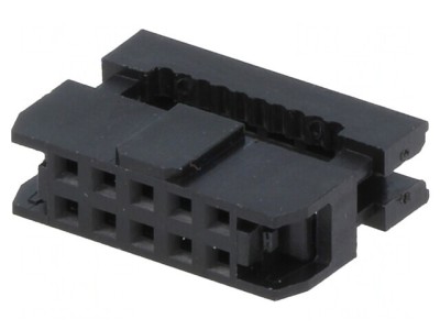 Mufă IDC Mamă 10 PIN Aurit 1mm fără Presare foto