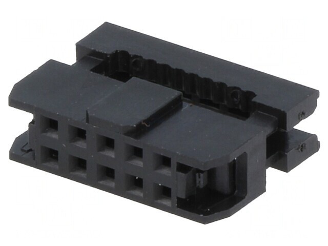 Mufă IDC Mamă 10 PIN Aurit 1mm fără Presare