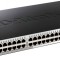 SWITCH D-LINK SMART 48 porturi Gigabit + 4 porturi Combo SFP, carcasa metalica, rackabil, &quot;DGS-1210-52&quot; (timbru verde 2 lei)