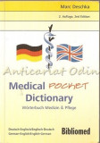 Cumpara ieftin Medical Pocket Dictionary. English-German, German-English - Marc Deschka