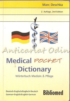 Medical Pocket Dictionary. English-German, German-English - Marc Deschka foto