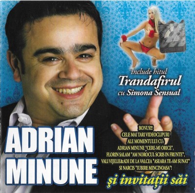 CD Adrian Minune Și Invitații Săi, original, foto