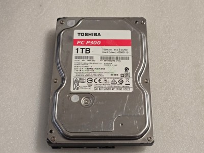 Hard disk desktop TOSHIBA PC P300, 1TB, 7200rpm, 64MB cache, SATA-III foto