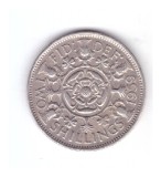 Moneda Anglia 2 shilling / 2 shillings 1959, stare buna, curata