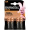 Baterie Duracell Plus Power, AA / LR6, Set 4 bucati MN1500