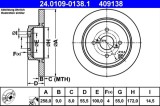 Disc frana ATE 24.0109-0138.1