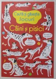 CAUTA SI GASESTE JOCURI , CAINI SI PISICI , ilustratii de GARETH LUCAS , text de KIRSTEEN ROBSON , 2023