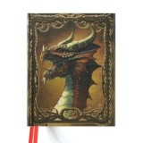 Blank Sketch Book: Red Dragon