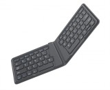 Tastatura pliabila Wireless, Premium, pentru tableta, telefon, laptop, televizor, Bluetooth, fara fir, Rezistenta la apa si zgarieturi, Ultra slim, Ne