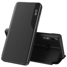 Husa Huawei P Smart Z Eco Leather View flip tip carte, negru foto