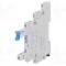 Stativ, DIN, pentru relee HF41F, 5 pini, HONGFA RELAY - 41F-1Z-C2-2