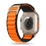 Cumpara ieftin Curea Tech-Protect nylon Pro Apple Watch 42 44 45 49 mm portocaliu negru