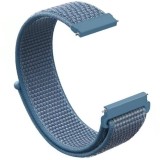 Curea material textil, compatibila cu Samsung Galaxy Watch3, 45mm, Telescoape QR, 22mm, Powder Blue