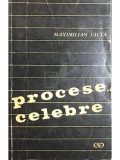 Maximilian Jacta - Procese celebre (editia 1969)