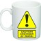 Cana alba personalizata &quot;Engineer at work&quot;, INOVATIX&reg;. 330ml