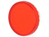 Lentilă Buton 22mm Roșie Transparentă Plastic