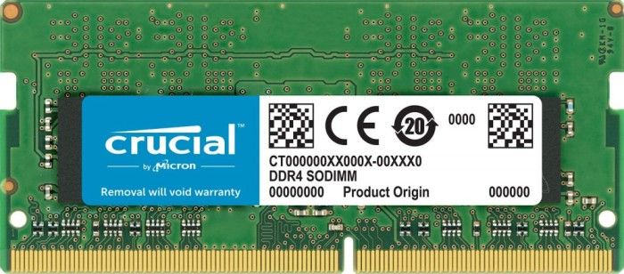 Memorie Laptop RAM Crucial SODIMM 8GB DDR4 2666Mhz 1.2V CL19 CT8G4S266M