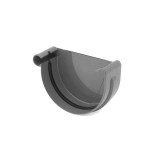 Capac jgheab st&acirc;nga grafit, Sistem 125 - Accesorii jgheaburi și burlane