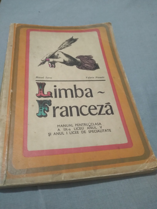 LIMBA FRANCEZA CLASA IX MARCEL SARAS 1969