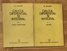 Calcul diferential si integral de Gheorghe Siretchi (2 vol.)