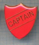 AX 1123 INSIGNA -,,CAPTAIN&quot; - CAPITAN - PENTRU COLECTIONARI