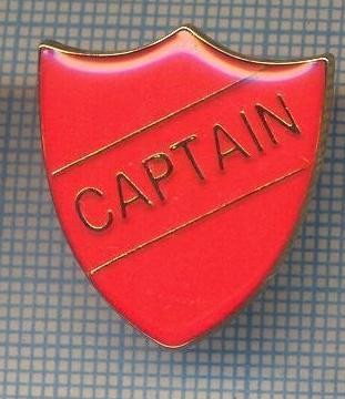 AX 1123 INSIGNA -,,CAPTAIN&amp;quot; - CAPITAN - PENTRU COLECTIONARI foto
