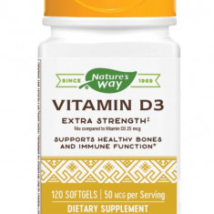 Vitamina D3, pentru adulti 120 capsule, Secom