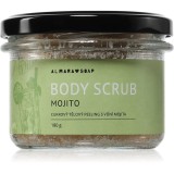 Almara Soap Body Scrub exfoliant de corp cu zahăr Mojito 180 g