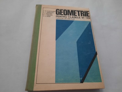 Geometrie pentru clasele VI-VIII Kolmogorov A.N.--RF3/3 foto