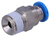 Racord Push-In Simplu cu Garnitură Cauciuc NBR 0,95-6bar
