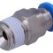 Racord Push-In Simplu cu Garnitură Cauciuc NBR 0,95-6bar