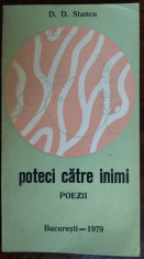 D. D. STANCU: POTECI CATRE INIMI (POEZII 1979)[DEDICATIE PT LEOPOLDINA BALANUTA] foto