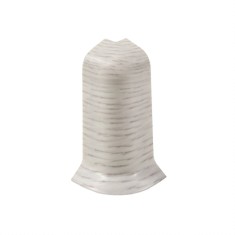 Colt exterior pentru plinta Set 10456-6009, gri alaska, 52 x 22.5 mm, 2 buc/set