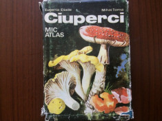 Ciuperci Mic Atlas Eliade Toma ed. didactica si pedagogica 1977 RSR ilustrata foto