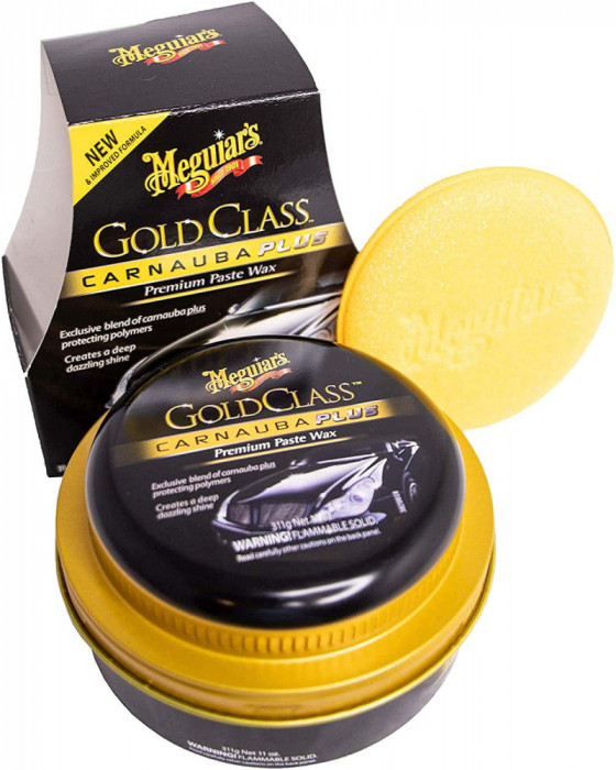 Ceara Auto Meguiar&#039;s Gold Class Clear Coat Paste Wax, 311gr