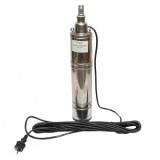 Pompa apa submersibila 370W 220V, D100mm, 20 l/min, 1.2 m3/h, H70m, motor uscat 2860 rpm 4QGD1.2-50-0.37 Breckner Germany