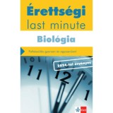 &Eacute;retts&eacute;gi Last minute - Biol&oacute;gia - Felk&eacute;sz&uuml;l&eacute;s gyorsan &eacute;s egyszerűen! - Kleininger Tam&aacute;s