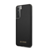 Husa TPU Guess Iridescent pentru Samsung Galaxy S21 5G, Neagra GUHCS21SIGLBK