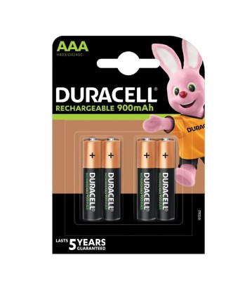 Set 4 Baterii reincarcabile Duracell Recharge AAA 900 mAh foto